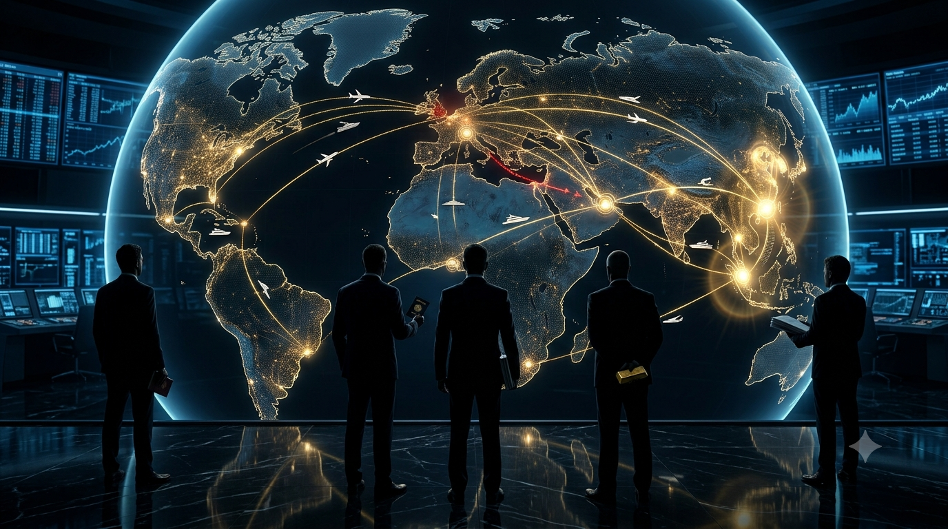 THE BILLIONAIRE ESCAPE MAP: WHERE THE WORLD’S WEALTHIEST ARE MOVING THEIR MONEY, FAMILIES, AND POWER