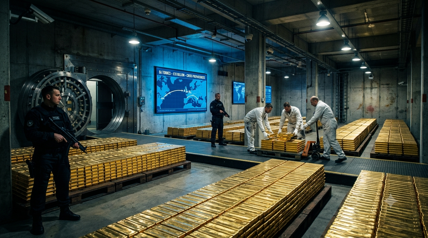🔥 BREAKING: NETHERLANDS PULLS €10 BILLION IN GOLD FROM U.S. AND CANADIAN VAULTS – “GEOPOLITICAL UNREST” CITED AS CRISIS PREPAREDNESS