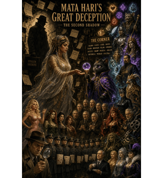 THE MUDDY MURKY MUCHA SHOW: “MATA HARI – THE GREAT DECEPTION” 🕵️♀️💃🔮