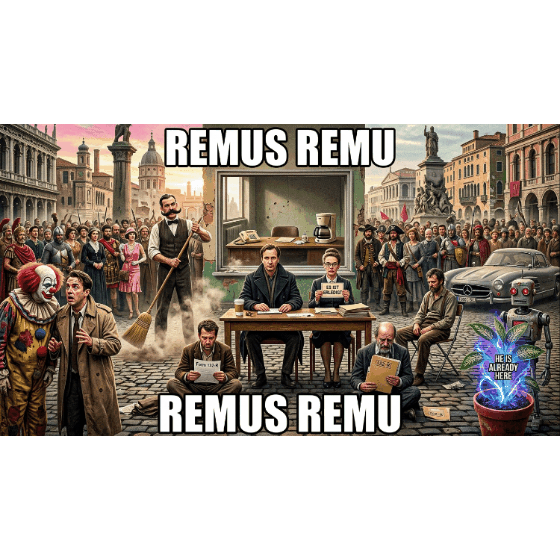 THE DR. Z. REVUE: “REMUS REMU – THE BERLIN CLAN CHIEF AND THE MAN OF SPECIAL CASES” 🚩🍝🗄️