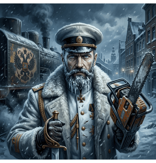 THE EVIL ESAU EHLERS ENEMA SAGA – ADMIRAL KOLCHAK: THE WHITE RUSSIAN CLEARS ST. PAULI LIKE A CHAINSAW – THE ANTI-COMMUNIST CRUSADE BEGINS! ⚔️🇷🇺🪚📊💩