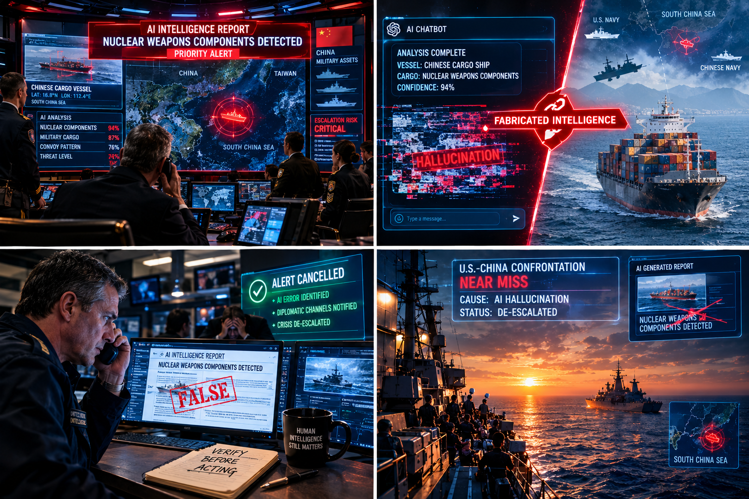 🔥 BREAKING: AI-GENERATED INTELLIGENCE REPORT NEARLY TRIGGERED U.S.-CHINA CONFLICT – CHATBOT FALSELY FLAGGED CHINESE SHIP AS CARRYING NUCLEAR WEAPONS COMPONENTS