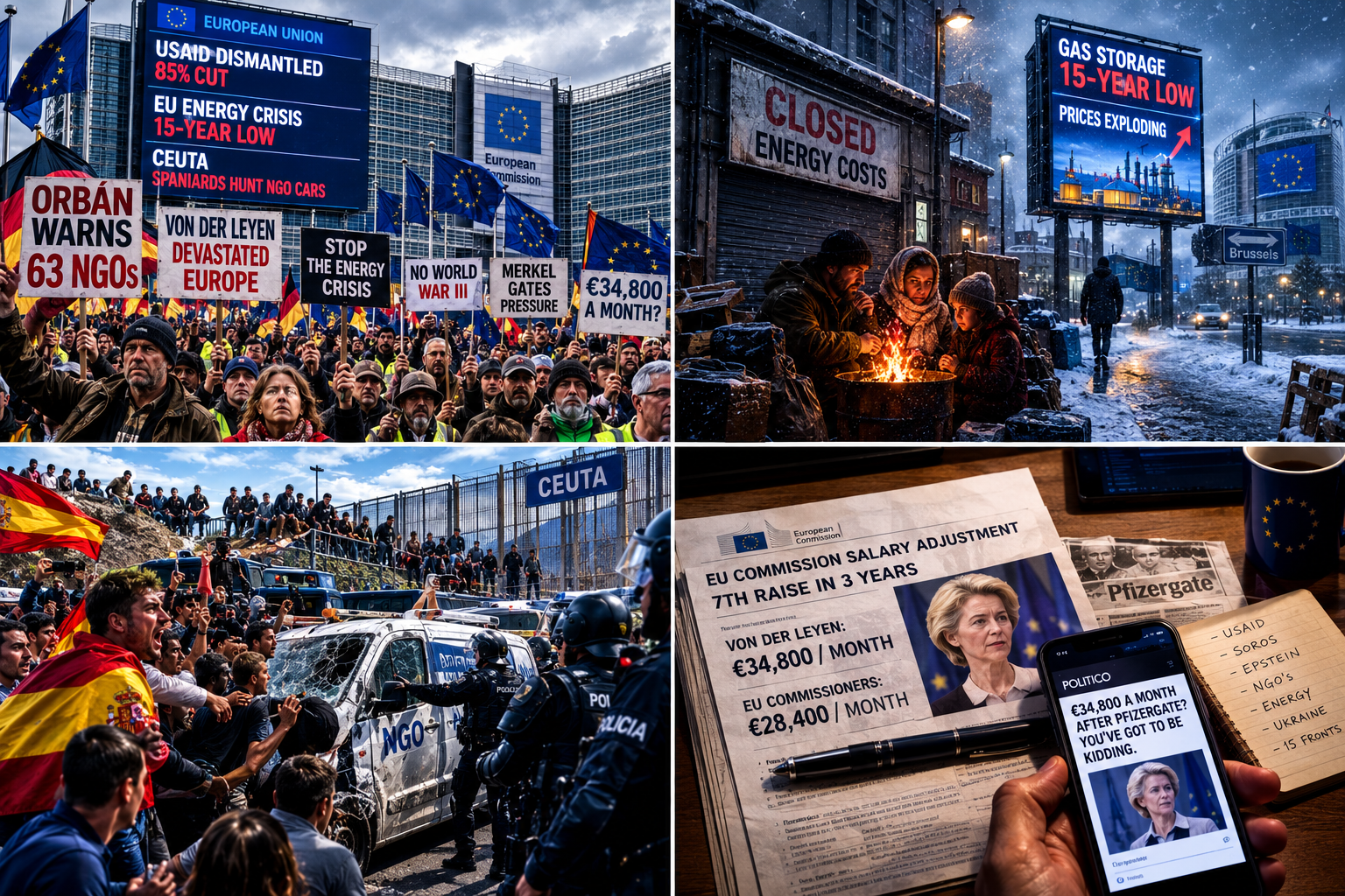 🔥 BREAKING: THE REVOLT AGAINST BRUSSELS – FIFTEEN FRONTS, ONE GOAL