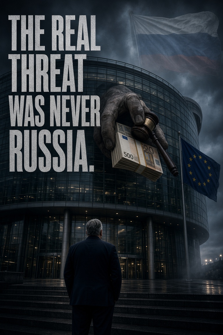 🔥 ORBÁN: “THE REAL THREAT WAS NEVER RUSSIA – IT WAS THE CORRUPT GLOBALISTS IN THE EUROPEAN PARLIAMENT”